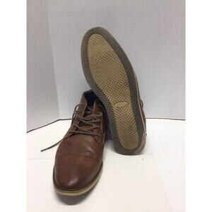LONDON UNDERGROUND Mens 13M Brown Leather‎ "Beckham" Chukka Boots Shoes